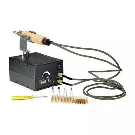 HOBBYRING - Brenn Master - Poste de Pyrogravure professionnel 80 W avec variateur de température