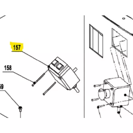 JET - Interrupteur 230V/50Hz pour JPT-310 et JPT-260