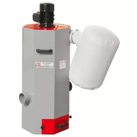 HOLZMANN - MABS750 - Aspirateur à copeaux Métal - 230V ou 400V - 750W 1100m3/h